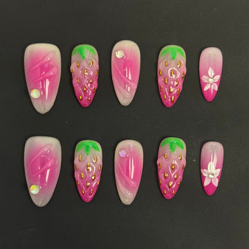 Velvet Berry Dew Nails