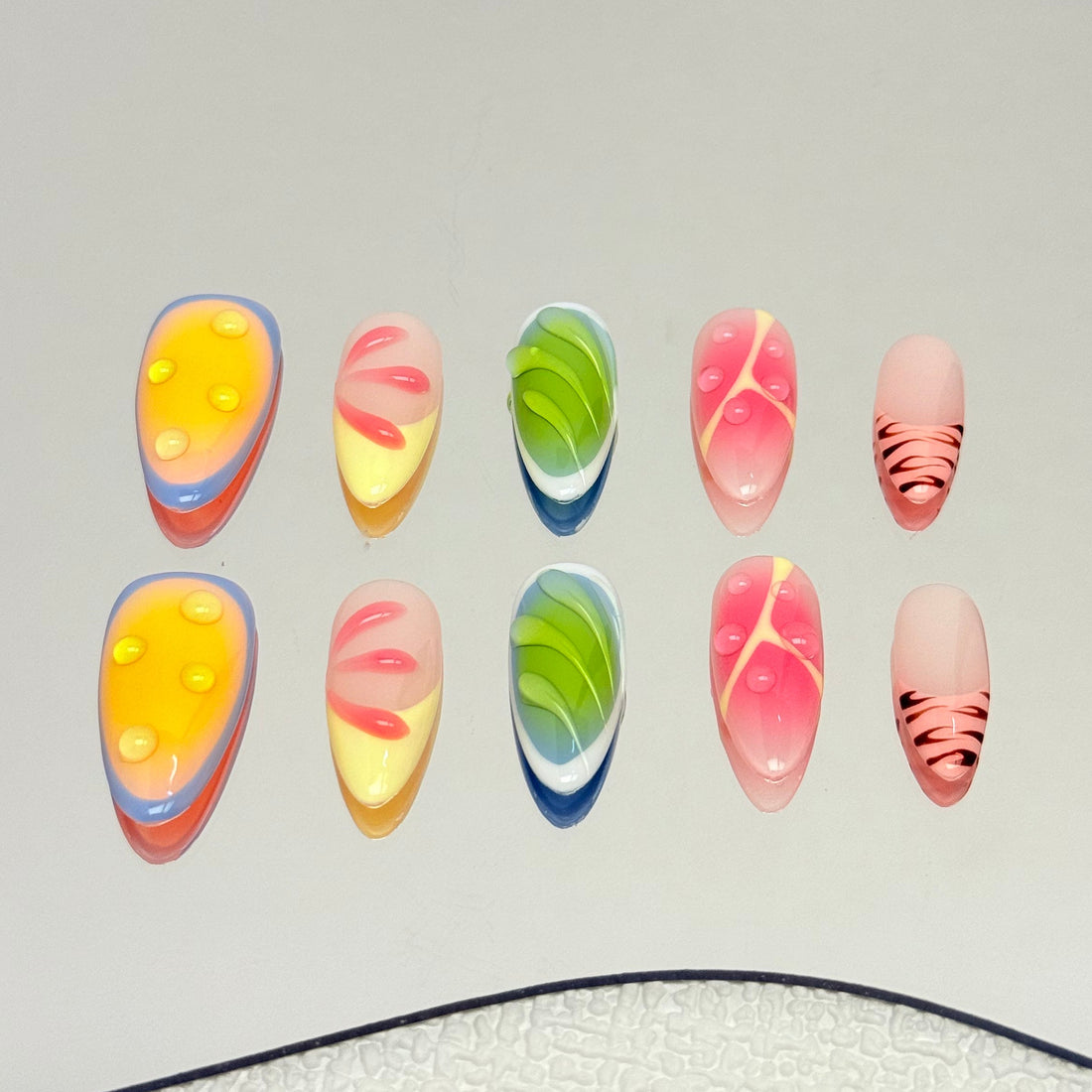 Prism Whimsy Nails