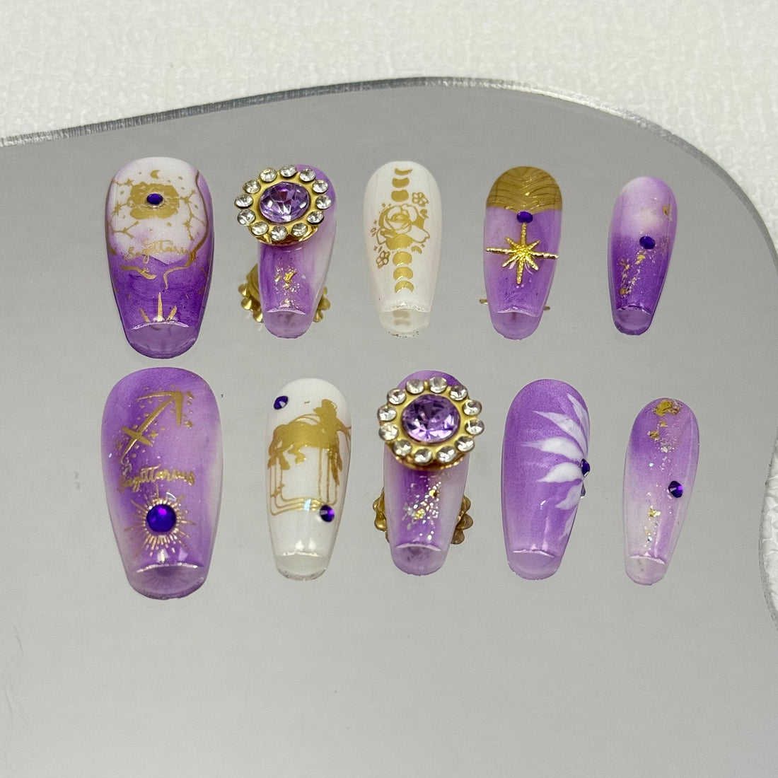 SAGITTARIUS  Press on Nail