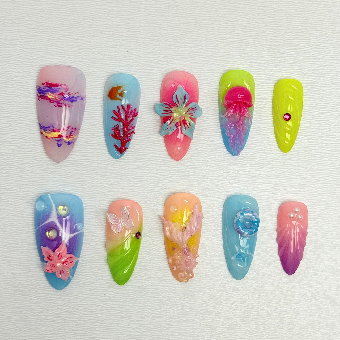 Prism Bloom Nails