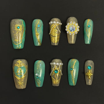 LIBRA  Press on Nail