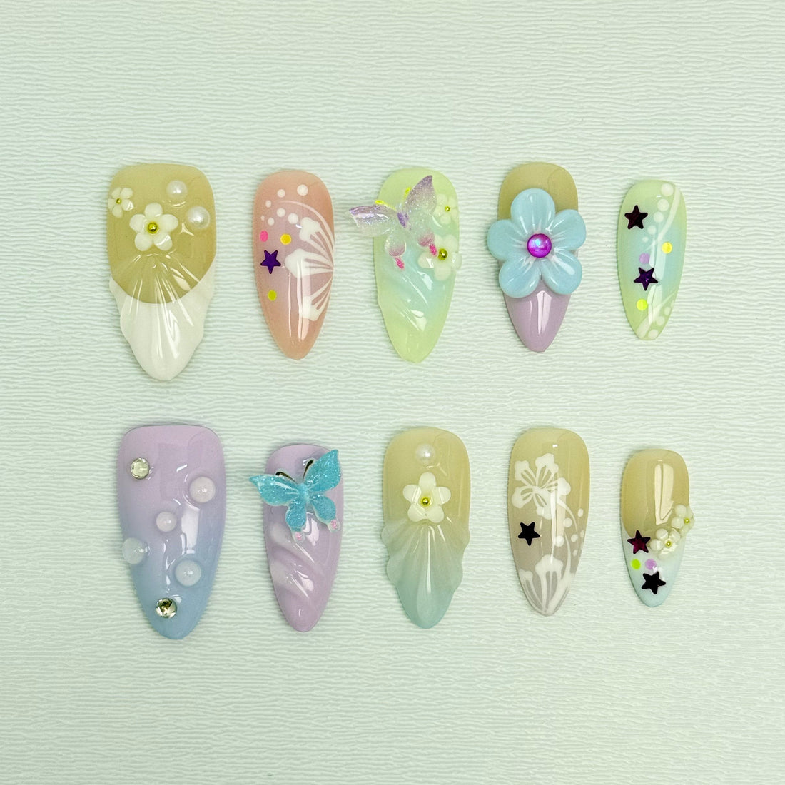Enchanted Pastel Garden