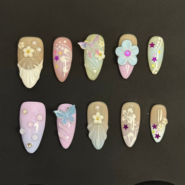 Enchanted Pastel Garden