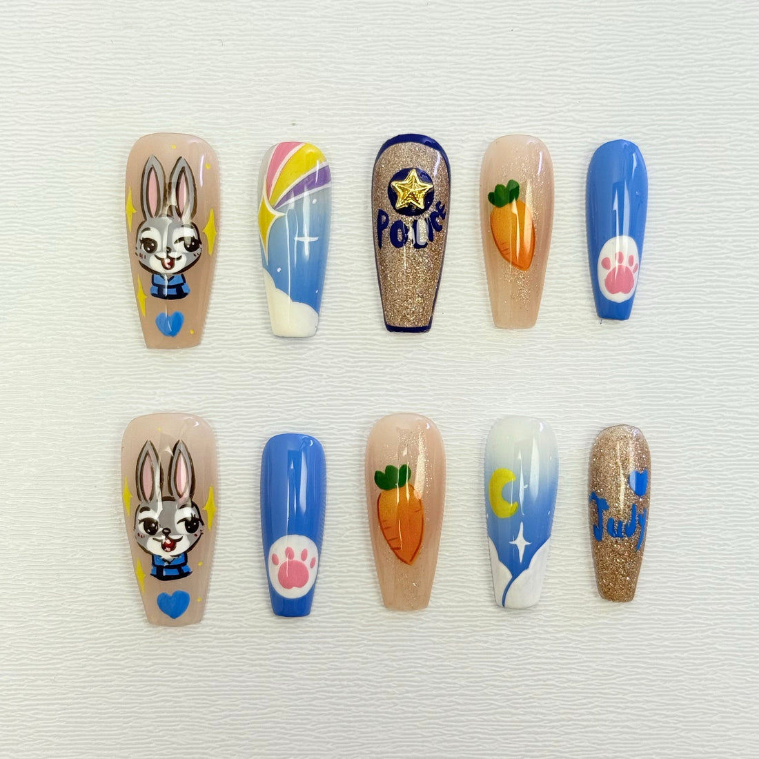 ZOOTOPIA Press on Nail