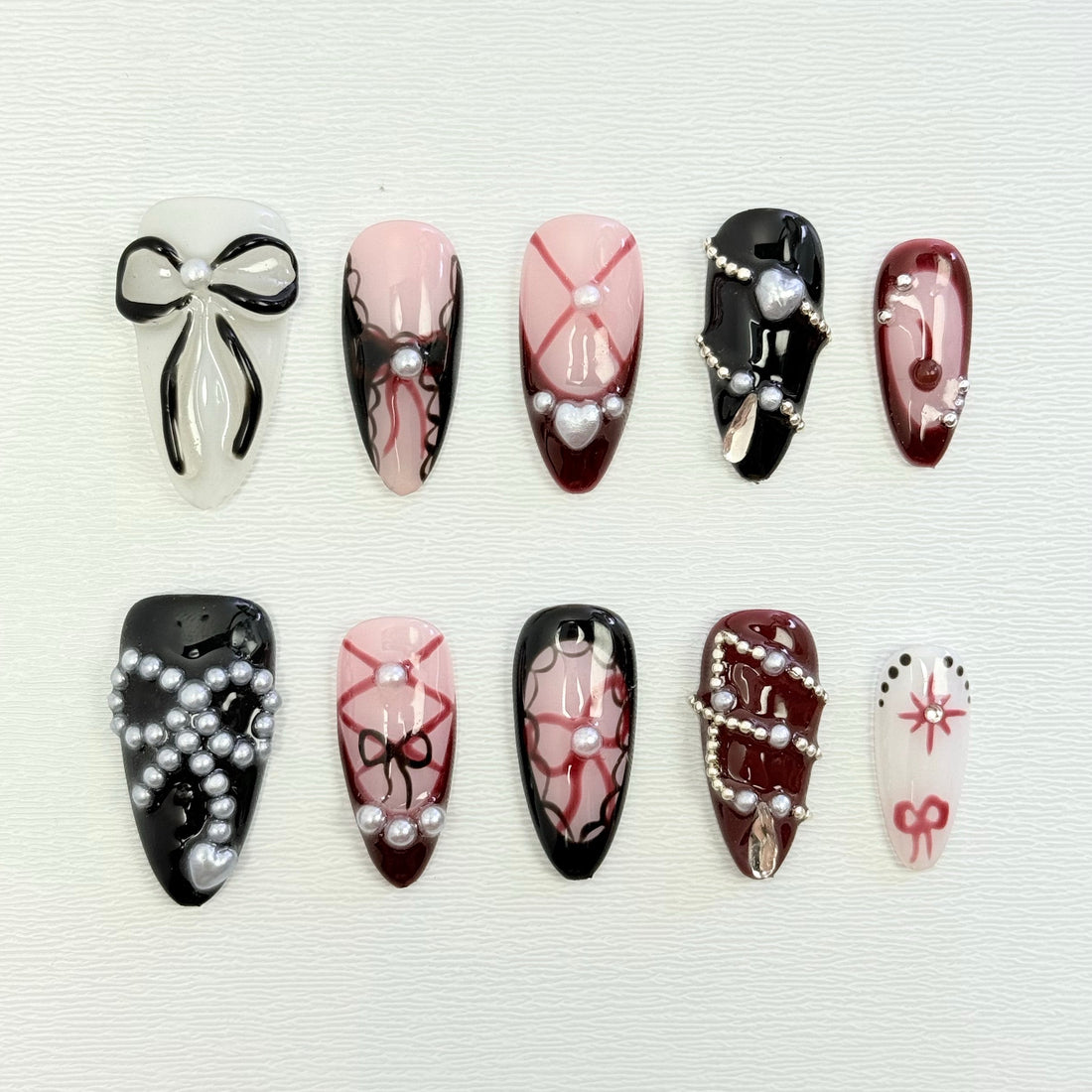 Velvet Noir Bows