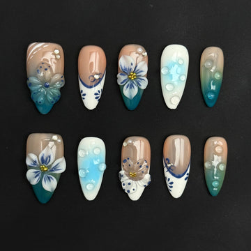 Seabed Bloom Nails