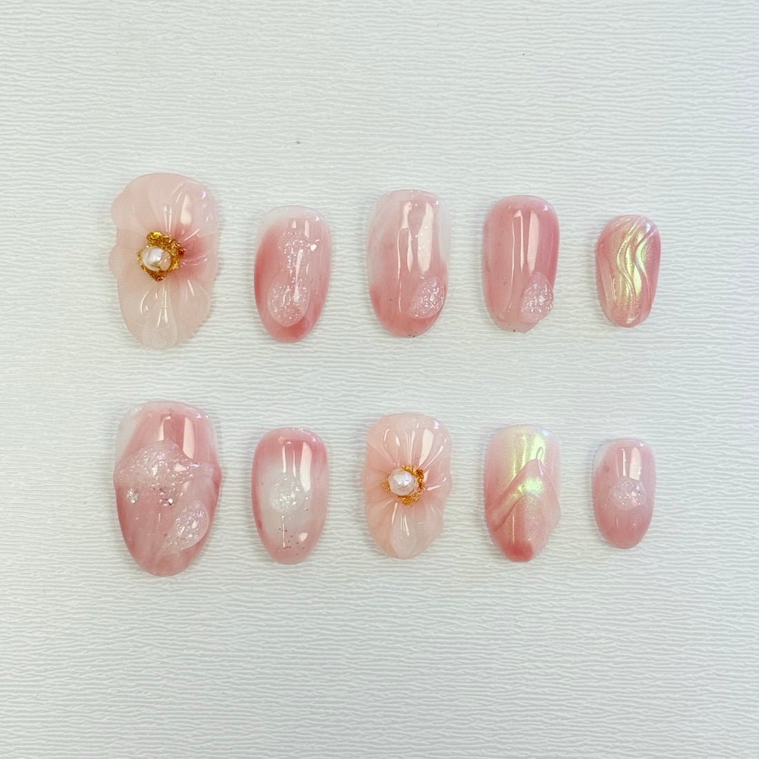 Ethereal Blush Petals
