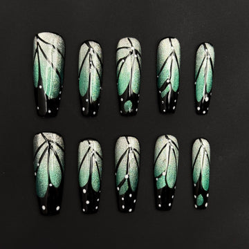 Jade Wing Whisper Nails