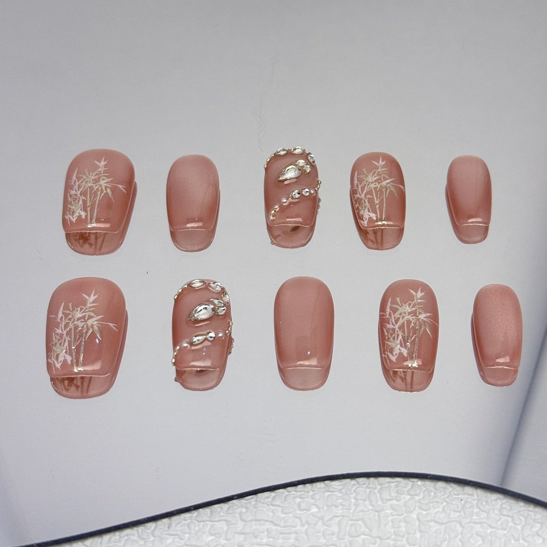 Jade Bamboo Serenity Nails