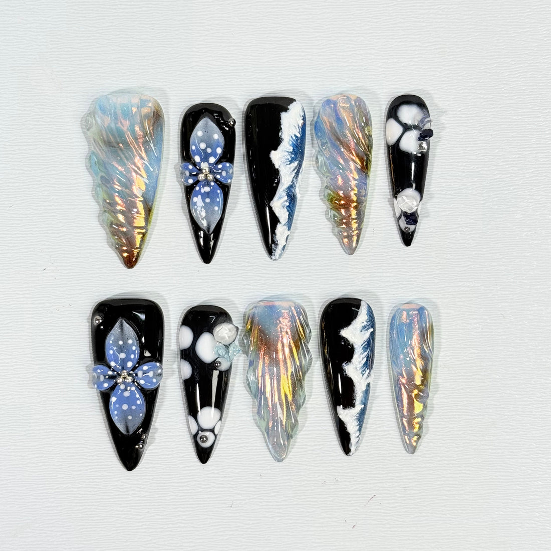 Tide Shell Nails
