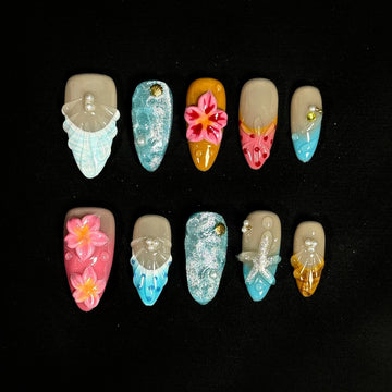 Tropical Shore Nails