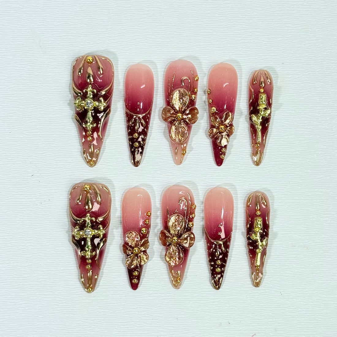Crimson Court Nails