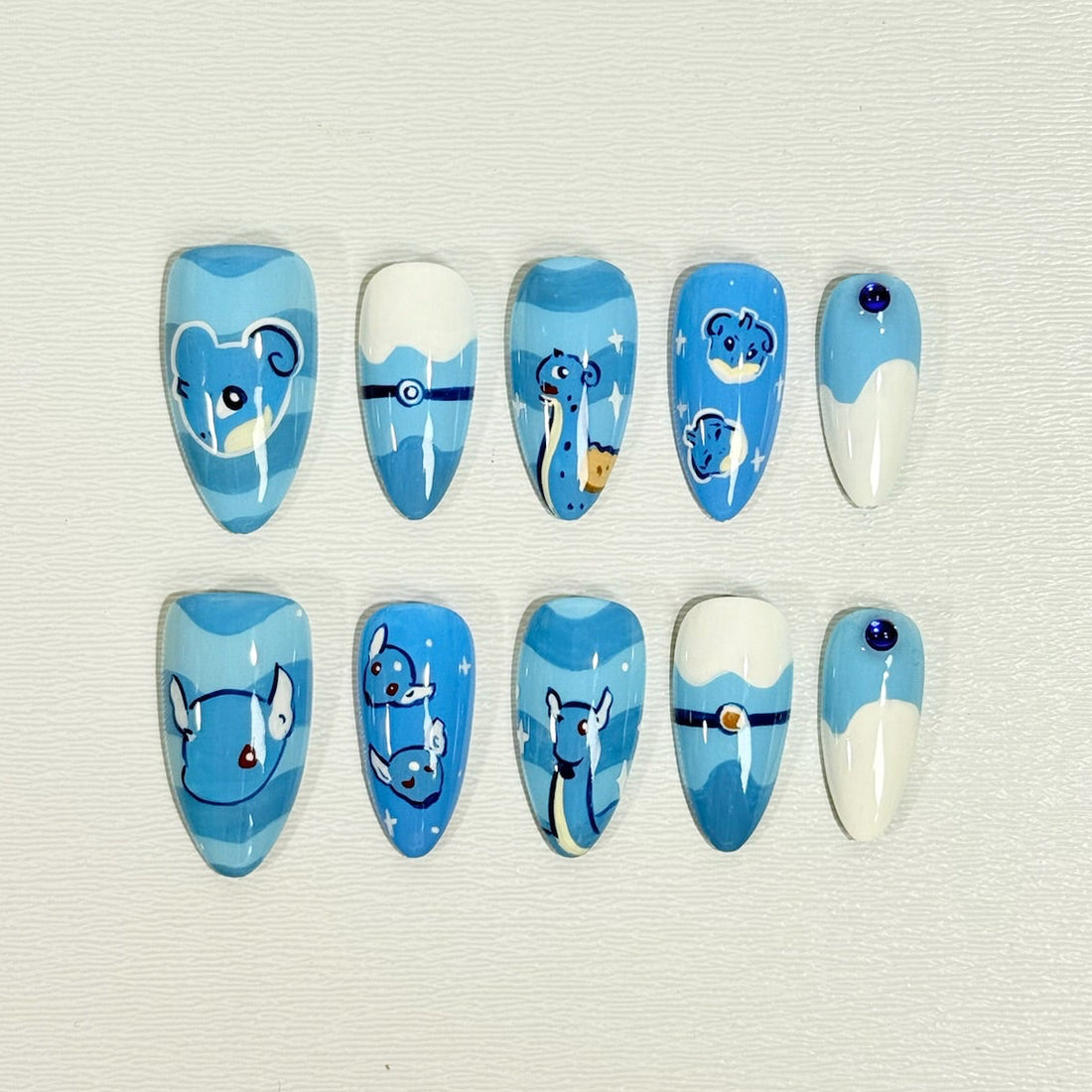 Lapras Dream Nails