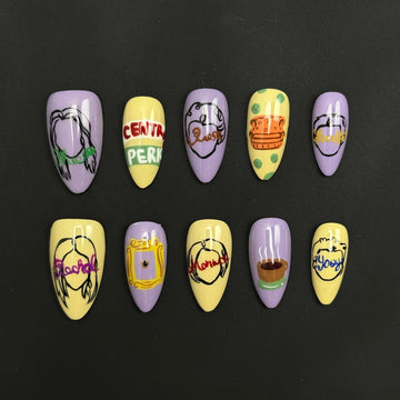 FRIENDS Press on Nail