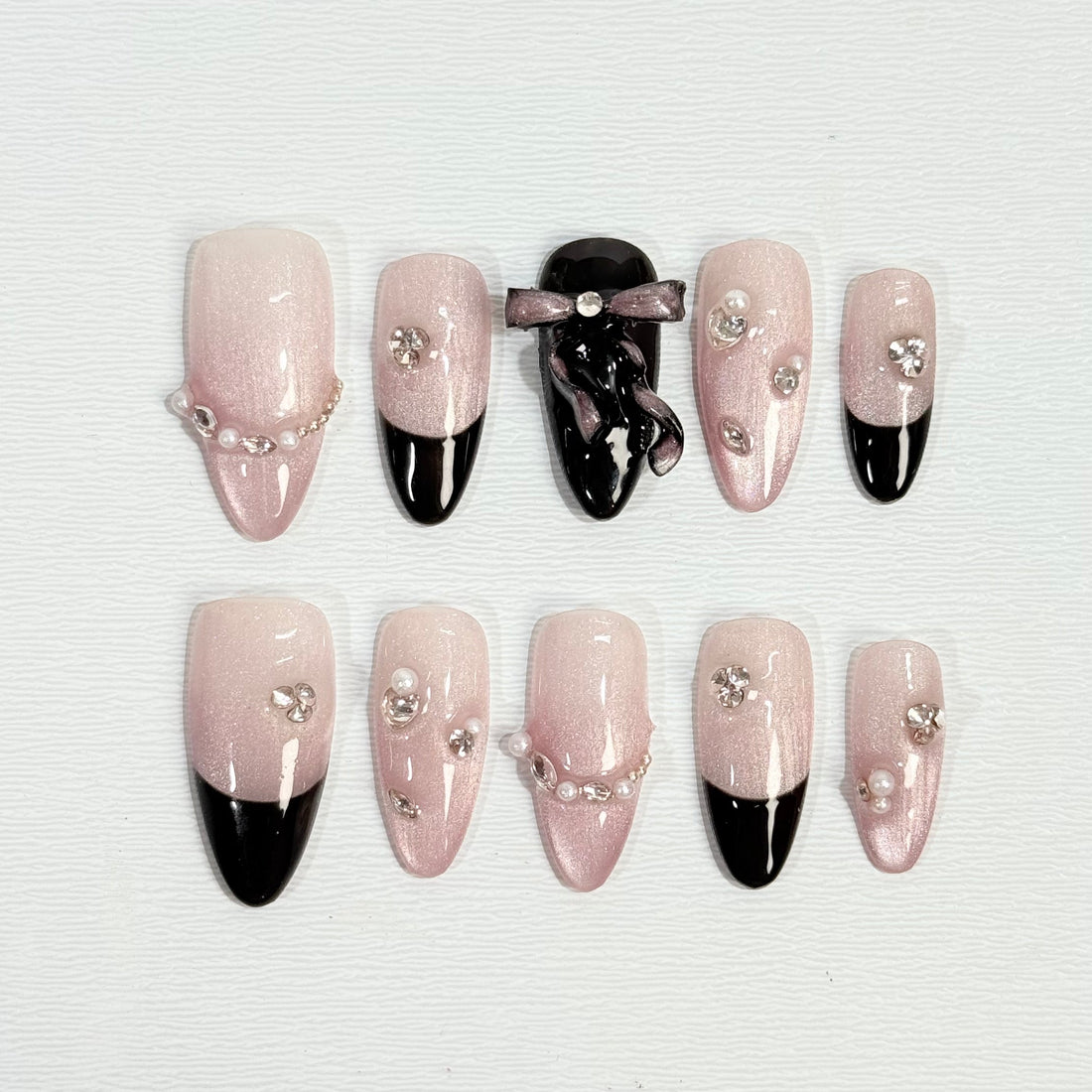 Ballet Bow Nails