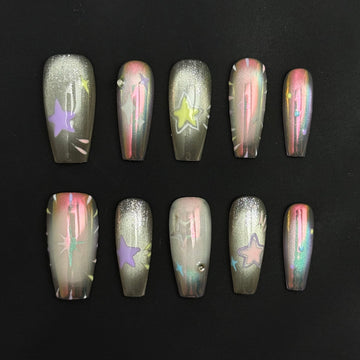 Stardust Opal Nails