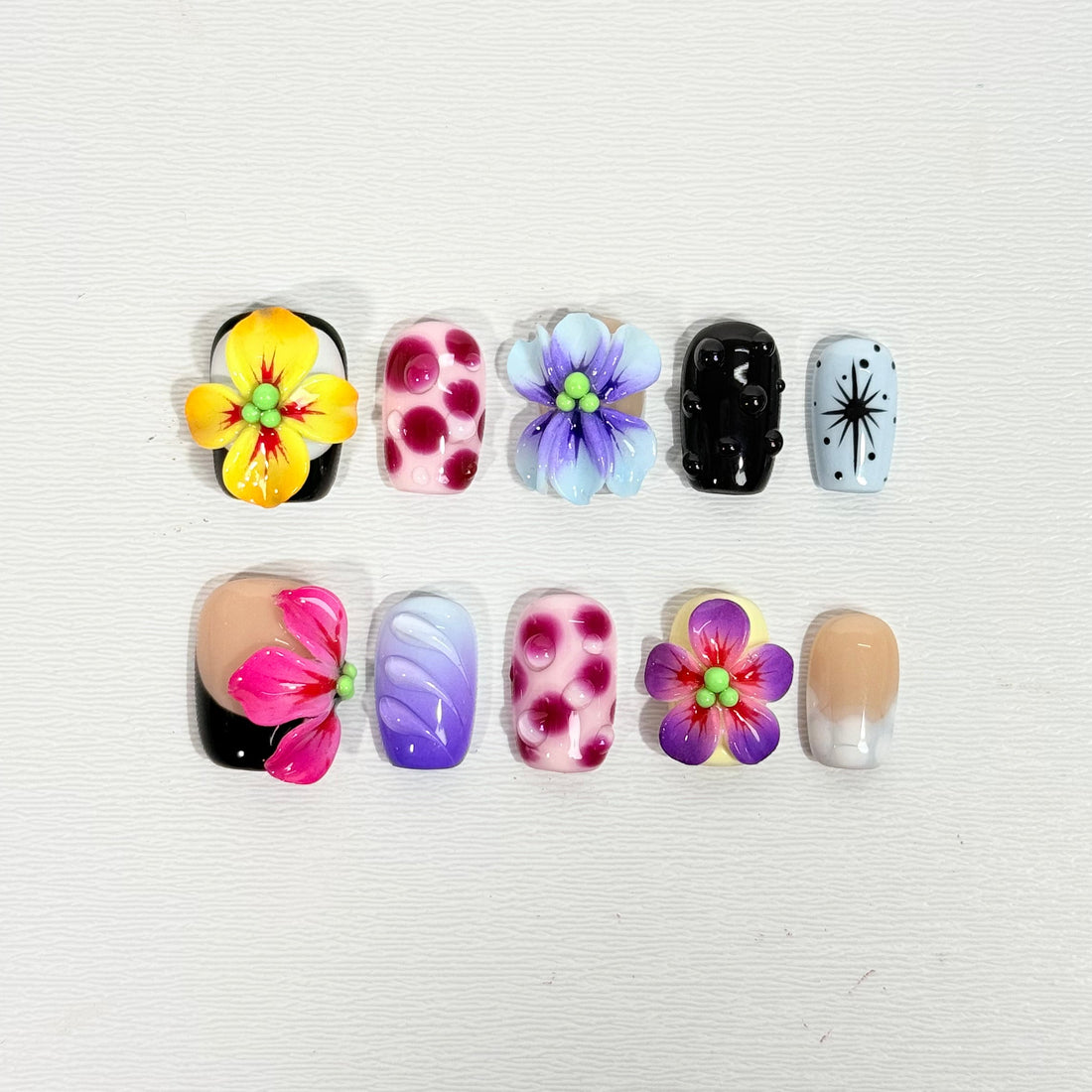 Dopamine Bloom Nails