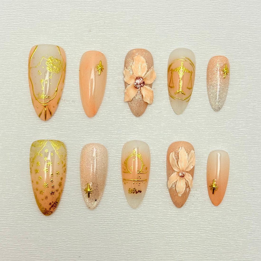 LIBRA  Press on Nail