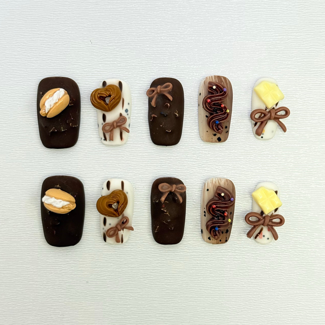 Cocoa Dreamscape Nails