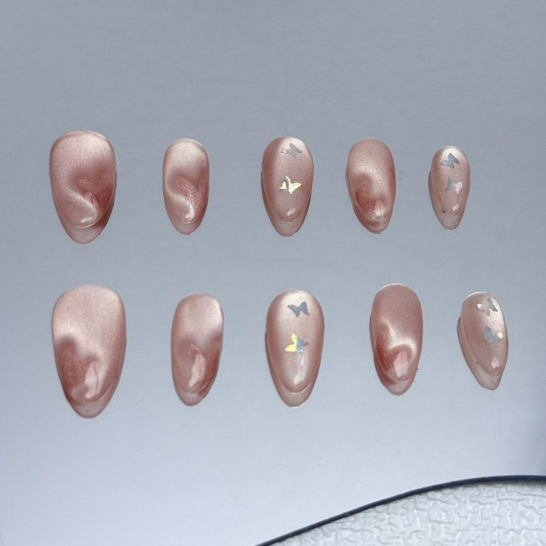 Nude Silk Matte Nails