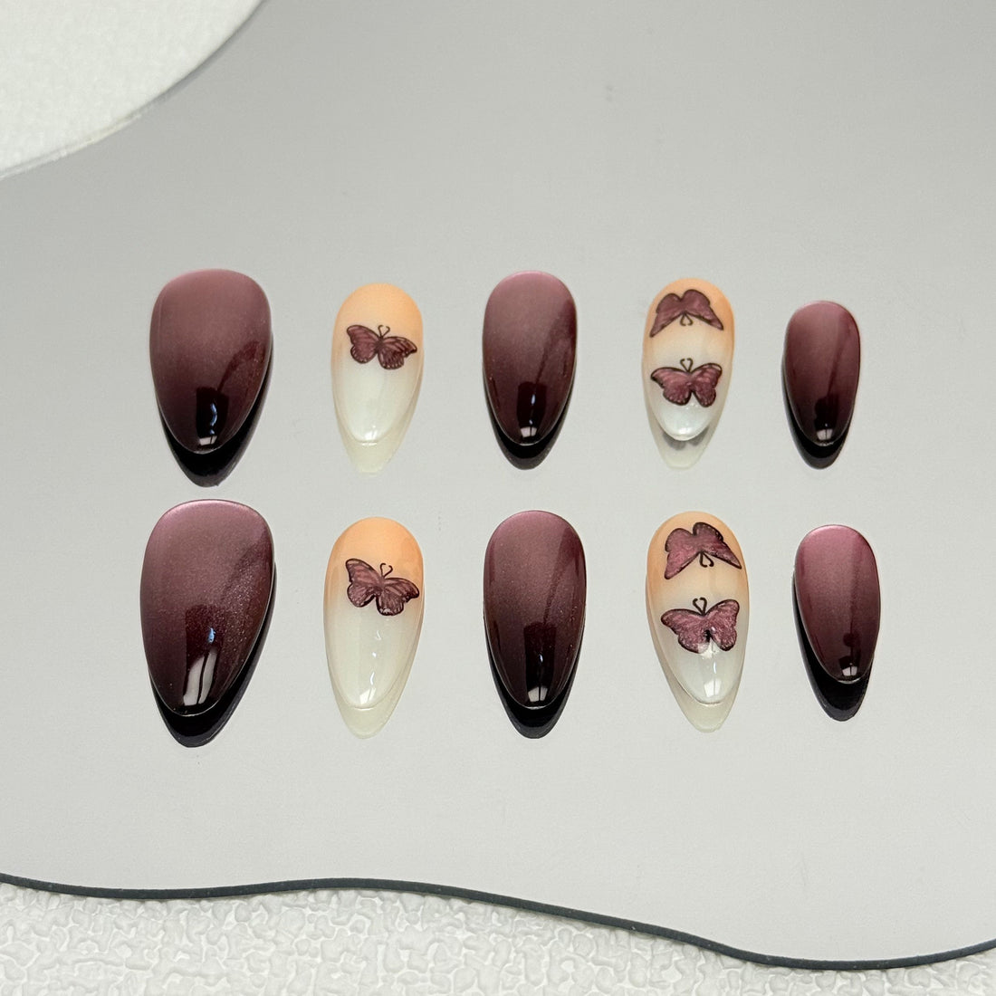 Buttercream Cocoon Nails