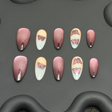 Buttercream Cocoon Nails