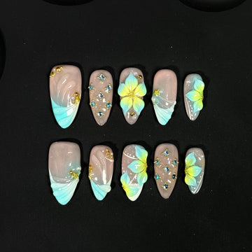 Island Bloom Nails