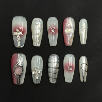 Ethereal Noir Nails