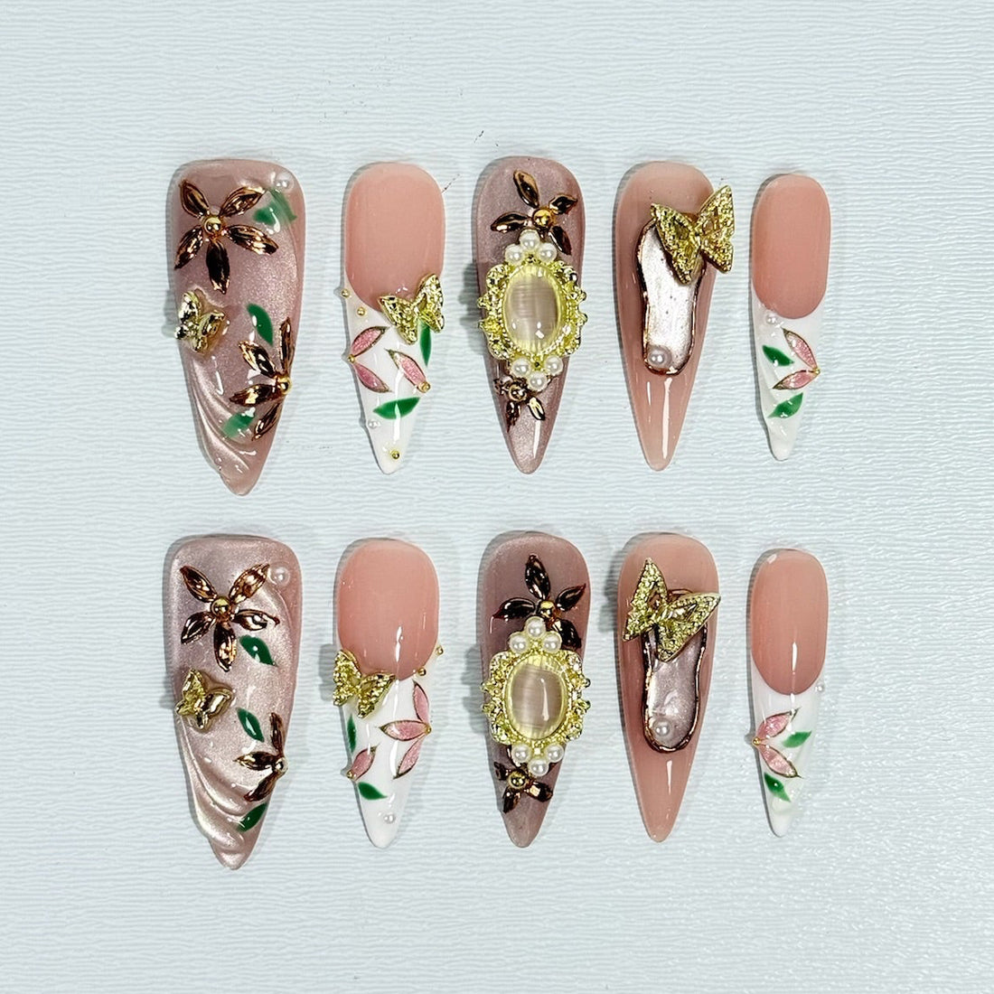 Nude Heirloom Nails