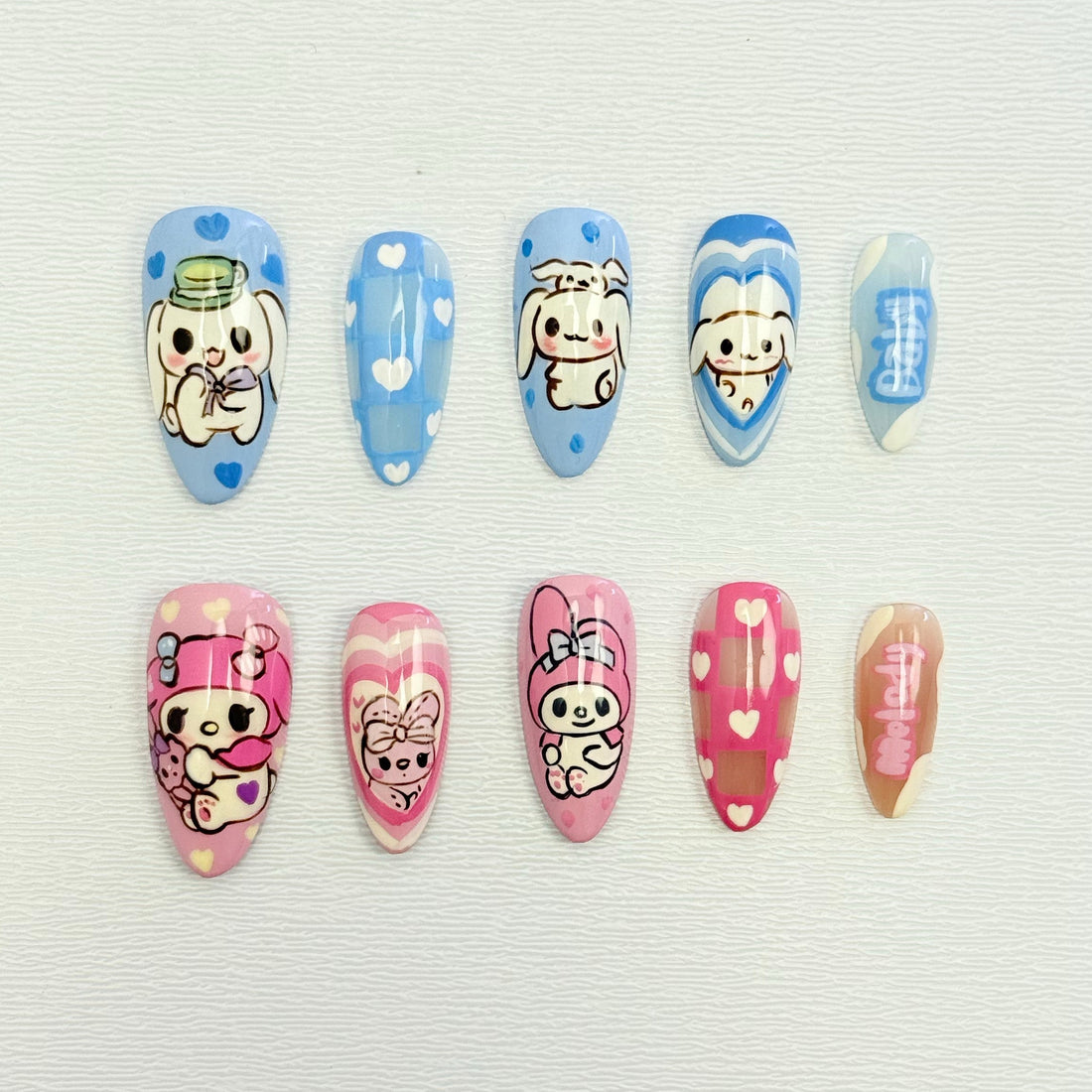 MELODY & CINNAMOROLL Press on Nails