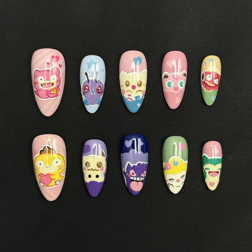 POKEMON Press on Nails