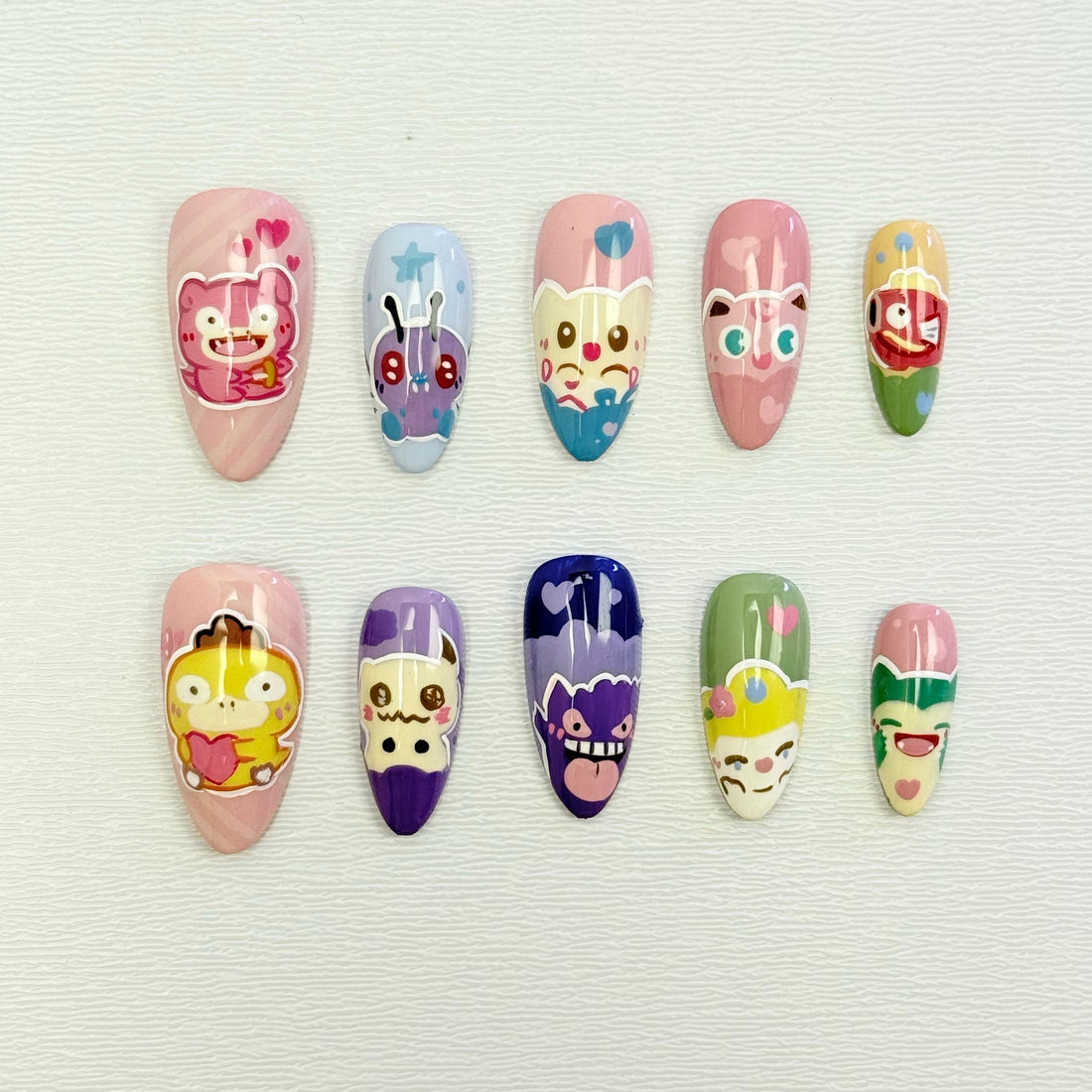 POKEMON Press on Nails