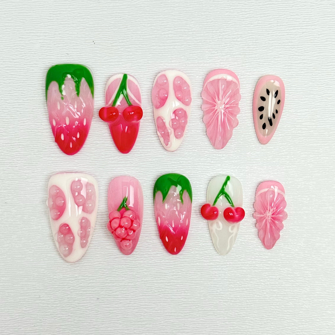 Juicy Fruit Jelly Nails