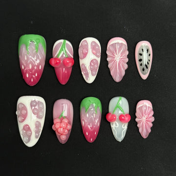 Juicy Fruit Jelly Nails