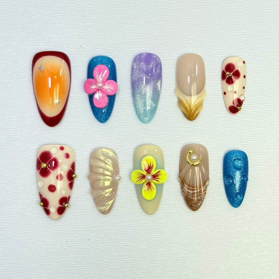 Candy Bloom Nails