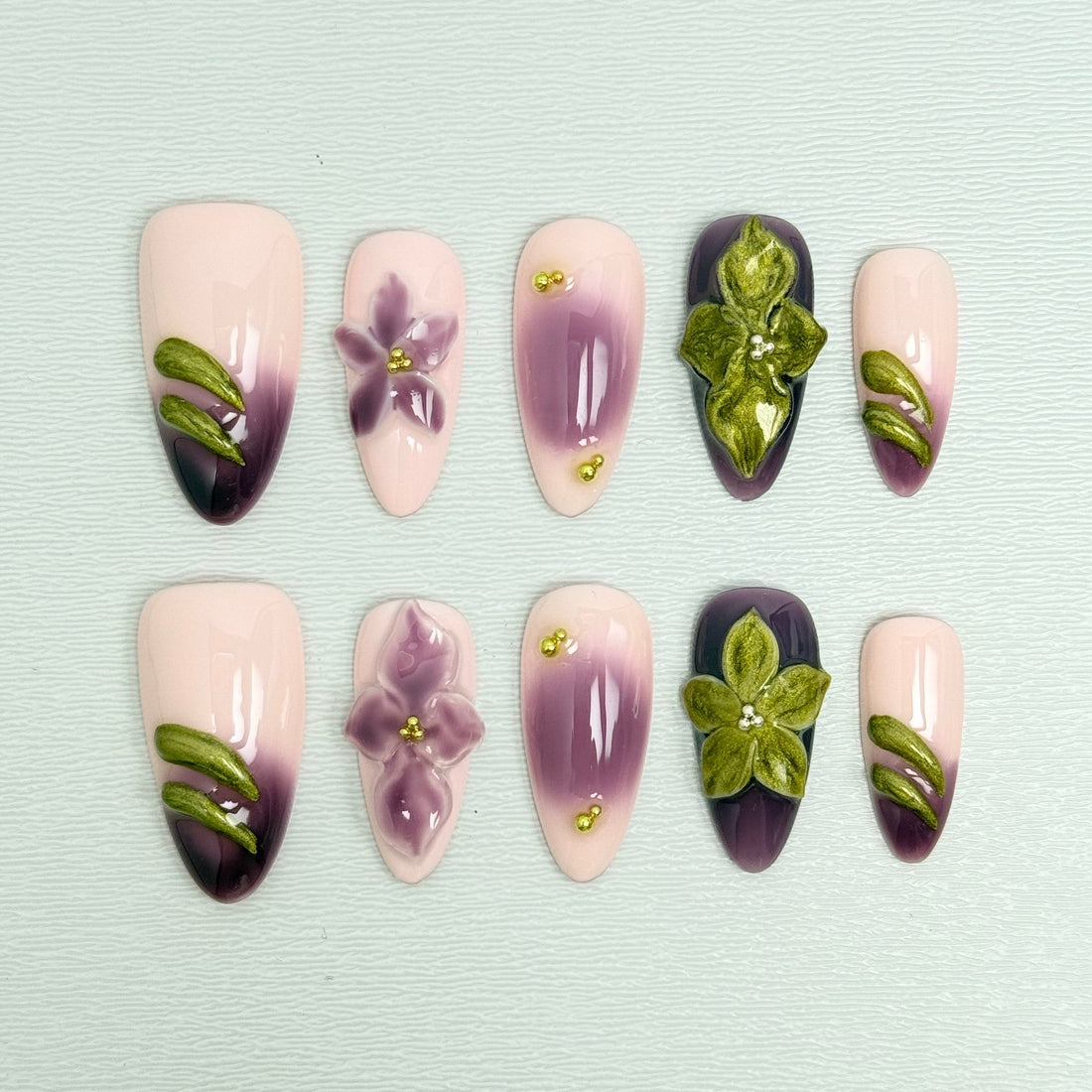 Royal Orchid Nails