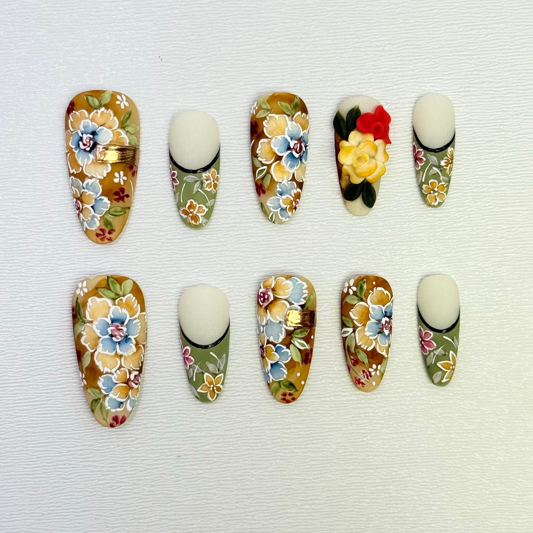 Heirloom Blossom Nails