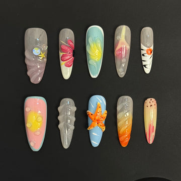 Tropical Reef Nails