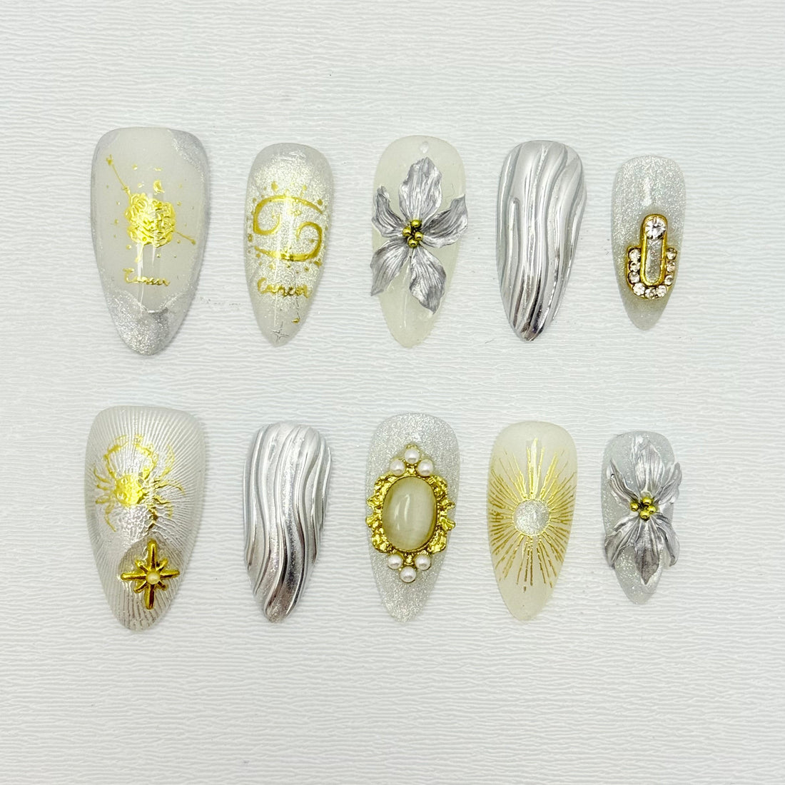 CANCER  Press on Nail