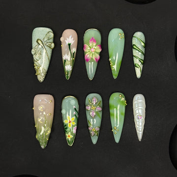 Meadow Whisper Nails