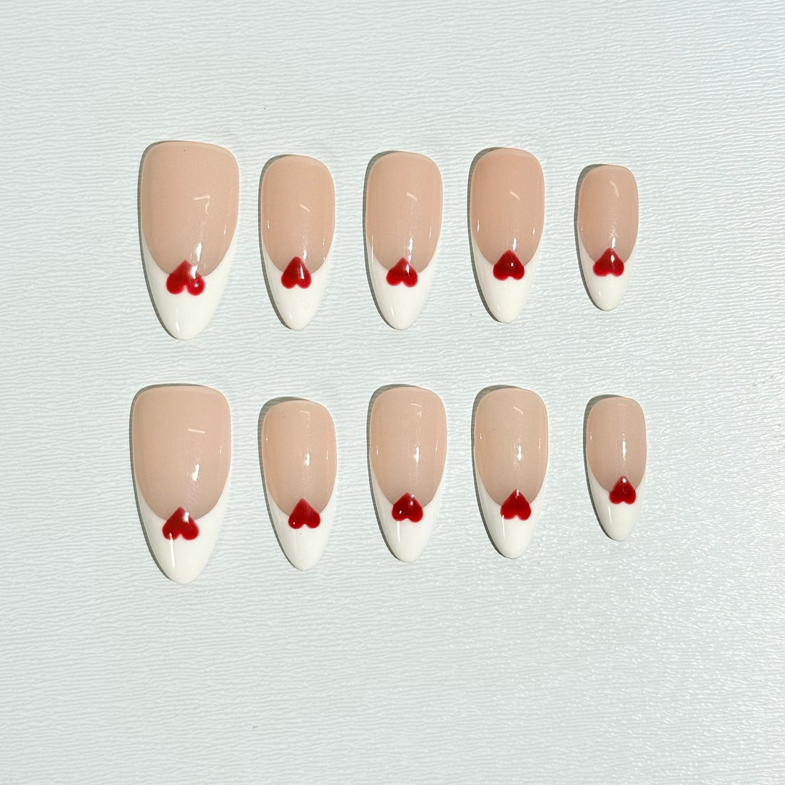 Sweetheart French Nails