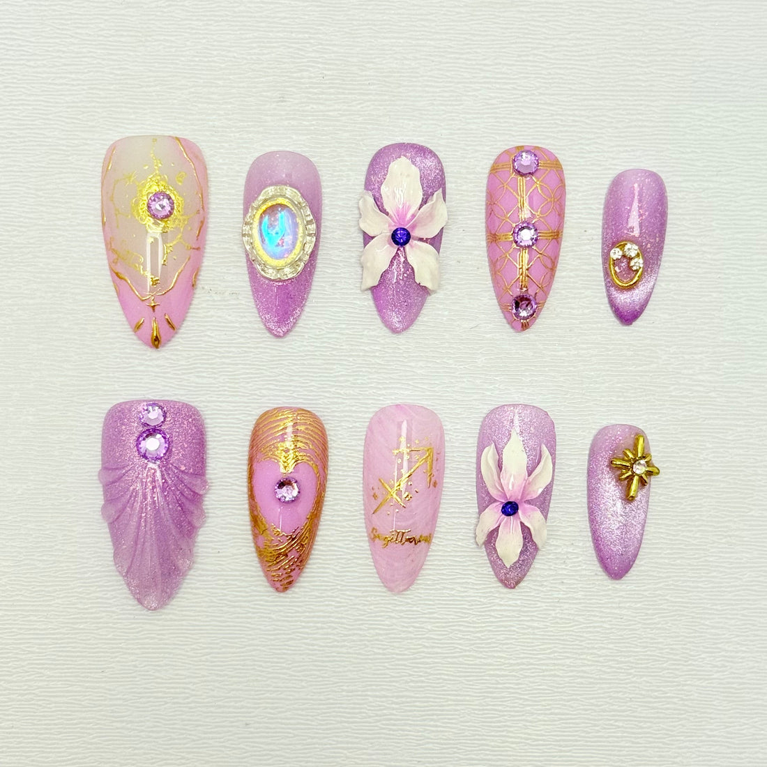 SAGITTARIUS  Press on Nail