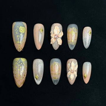 LIBRA  Press on Nail