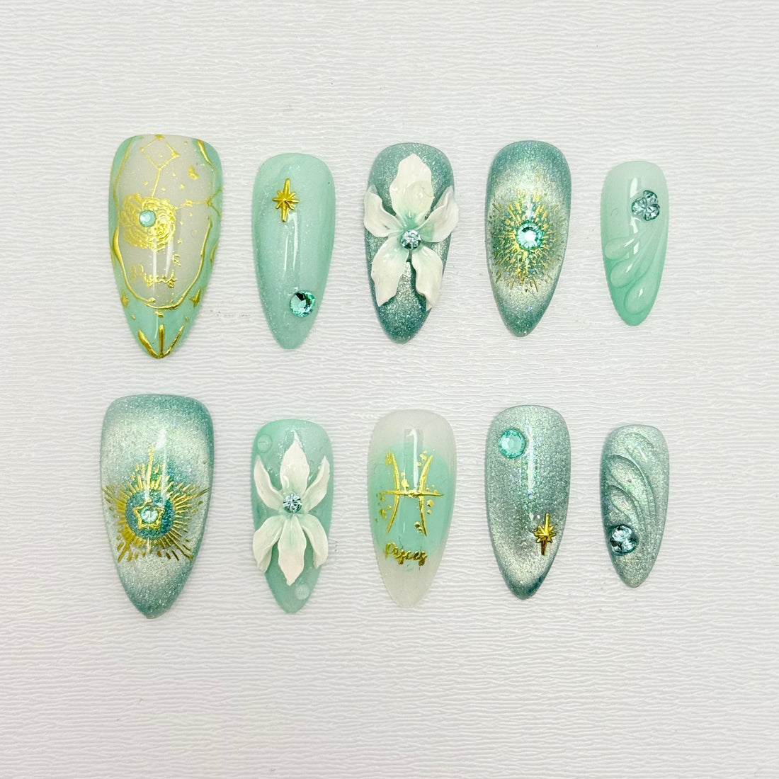 PISCES Press on Nail