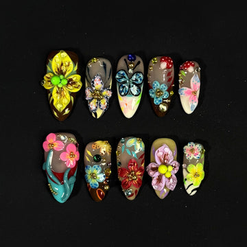 Pastoral Bloom Nails