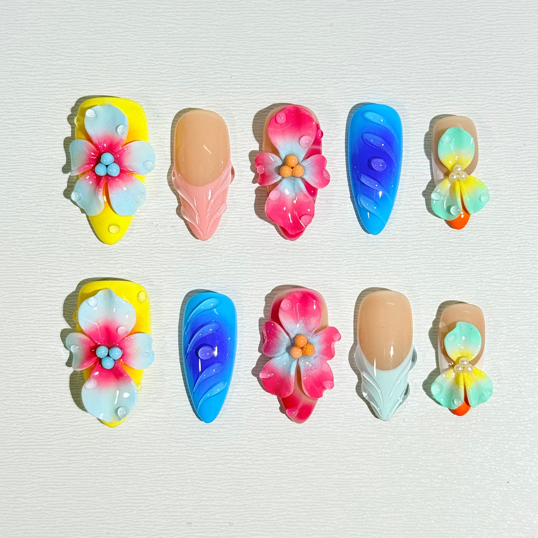Candy Bloom Nails