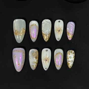 Lilac Dream Nails
